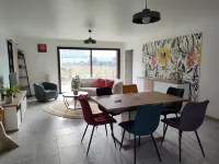 400m from the beach, new house for relaxation