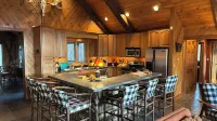 Ski Chalet with Pool, Hot Tub, Sauna, Pizza Oven, 2 Fireplaces & Outdoor Firepit