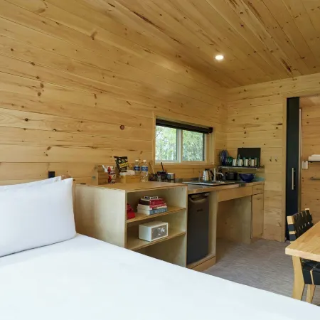 Postcard Cabins Mount Adams