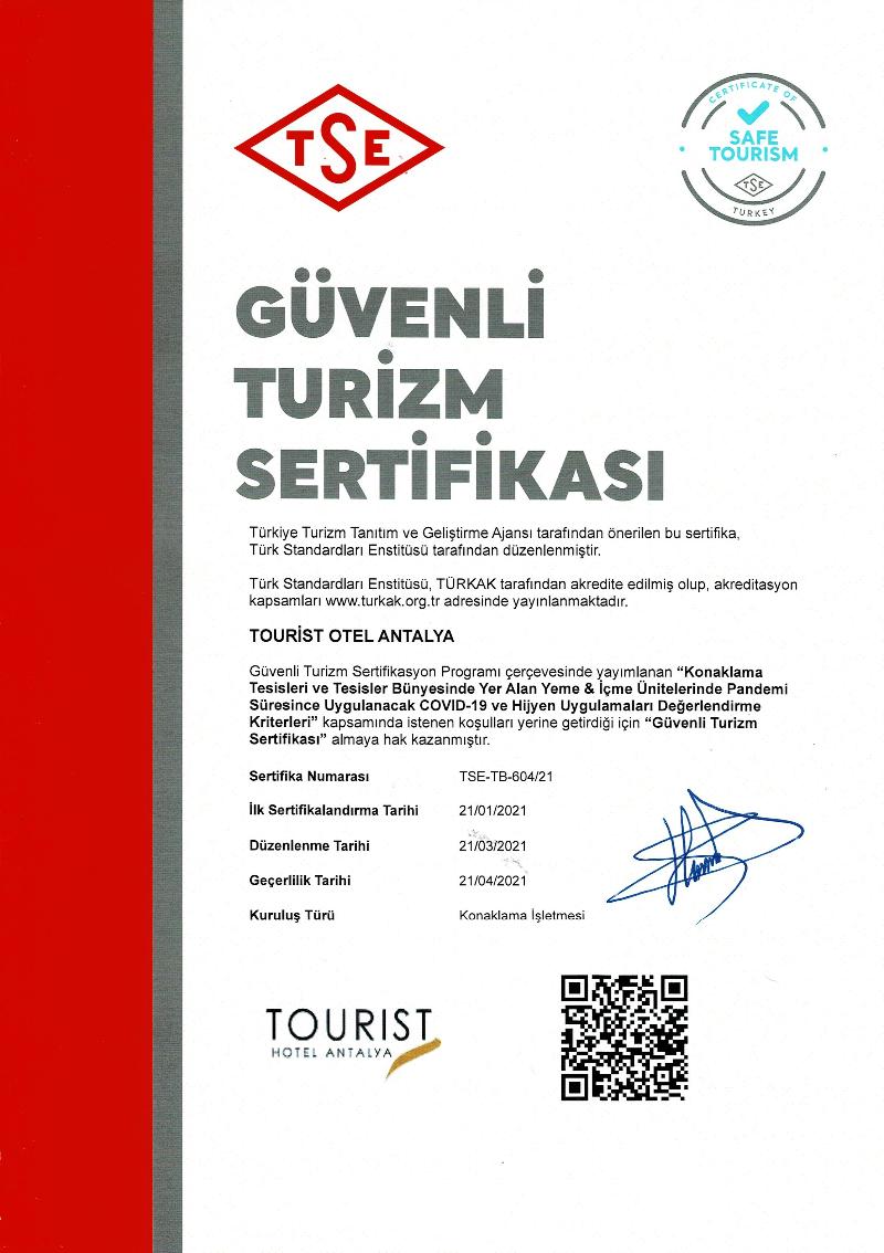 Tourist Hotel Antalya