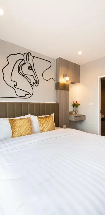 ห้องซูพีเรียร์ เตียงคิงไซส์ พร้อมวิวเมือง