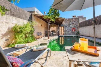 Outdoor Swimming Pool Jesus Photo