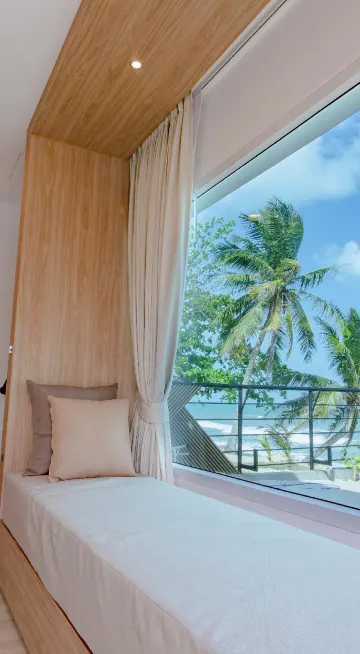 ห้องเตียงคิงไซส์พร้อมวิวทะเล