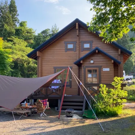 Log House Cottage Oze Toumeisou