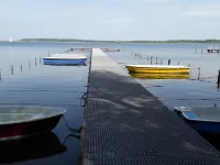 Bungalow "Müritzblau", 250 m to the Müritz & Jetty, Alternative Form of Payment Possible Hotels in Robel