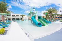 15 BR/17BA Resort Villa - EV Charging! Themed Rooms! Games! Theater! Pool!
