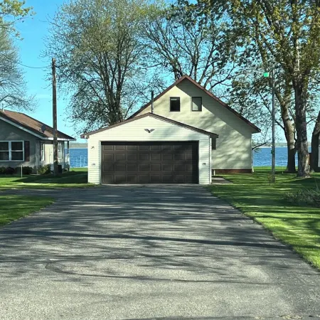 Year round home on Lake Osakis, Minnesota.
