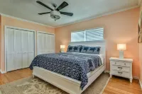 Watch dolphins play in Shelter Cove while swimming in our oversized  pool