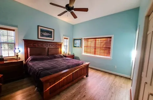 Private island vacation house