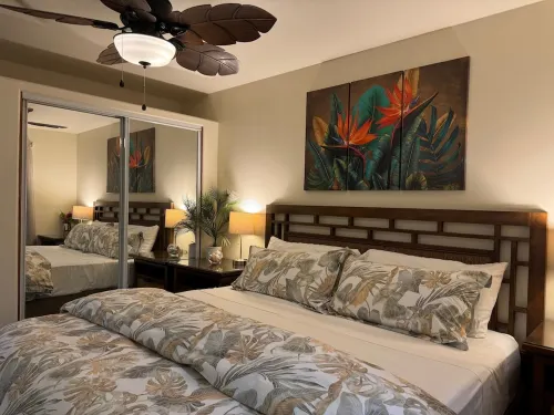 1 bdrm peakaboo ocean view walk to Turtle Beach, Alii Garden Mkt,Kona Village-1D