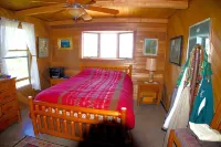 On the top of ledge overlooking Cobscook Bay