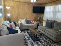 Bixby Cove Cabin #1 with boat dock access!  Outdoor seating and firepit!