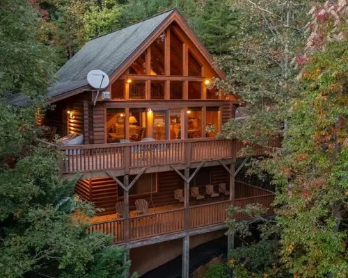 Log Cabin - Views of Nantahala National Forest - Hot Tub -Fire Pit-Pet Friendly Ξενοδοχεία στην πόλη Cowee