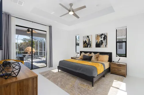 Deluxe 4BD/3BH Waterfront Home with Heated Pool and Golf Access and EV Charger