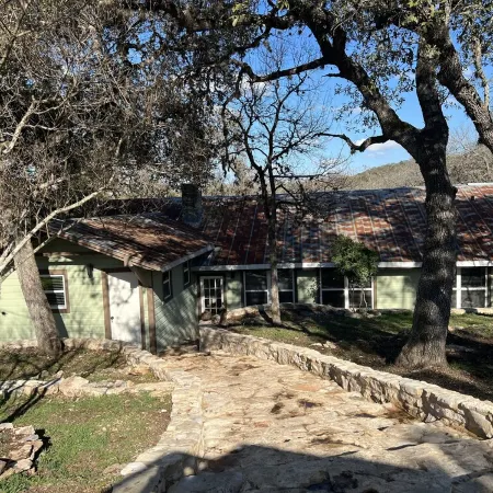 Completely renovated 1930s Cottage on the Guadalupe River. Ideal location!