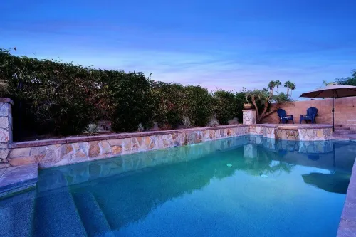 Near Coachella Festival, 5min walk 2 BNP Paribas, pool spa, 7bdrm, mountain view