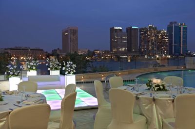 レストラン ヒルトン ザマレック レジデンス カイロの写真