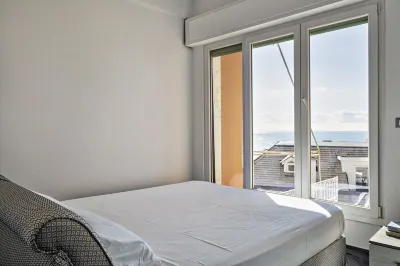 Sunset Apartment above the Sea