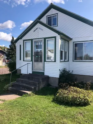 Right across from the lake.