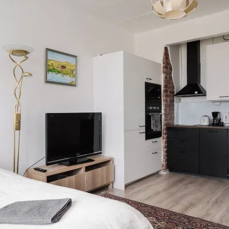 Renovated Top Floor Studio in Kallio