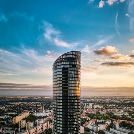 Sky Tower Apartments by Piotr & Michal