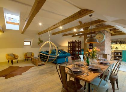 Gigantic Boho Chic 3 Bedroom 3 Bathroom Loft with Hanging Chair