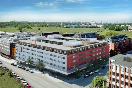 Biz Apartment Gärdet Отели рядом с достопримечательностью «Шведский музей естественной истории»