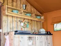 Luxury tent on a farm with swimming pool فنادق في Lapedona