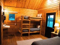 Charming cabin with loft, porch swing, AC, and WiFi on 295-acre peaceful retreat Hotels in Conway County