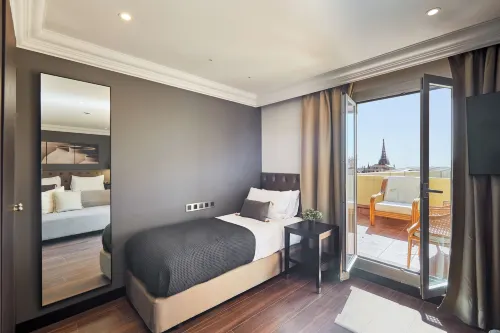 Hotel Cortes Rambla - Balkon