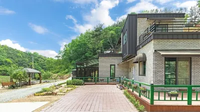 충남 청양 에코힐링하우스 천장호 출렁다리 주변 호텔