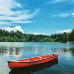 Designers lake view vacation experience between Seattle WA + Portland OR Hotel a Lewis County