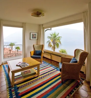 Villa on a hill with magnificent views of Lake Maggiore