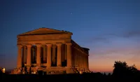 In the center of Agrigento