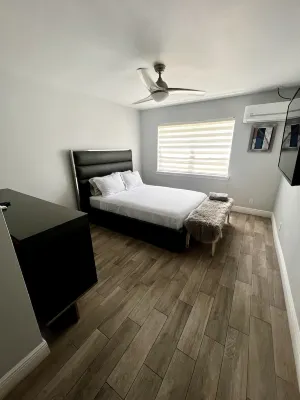 10 minutes to the beach, newly remodeled luxe modern condo unit
