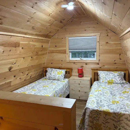 Unplug and relax in this quiet retreat on the shores of Tracadie Bay