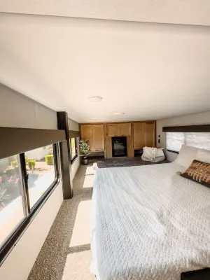 LUXURY Beachfront Camper at The Reef - Kids Loft, Patio-Free Wifi- 24H Security Hotels in Rocky Point