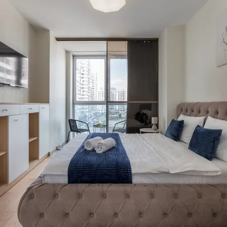 Spacious flat with a magnificent view