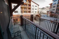 Studio Efficiency Unit with Balcony over Mountaineer Square 1 Bedroom Condo - No Cleaning Fee! Hotels in Mount Crested Butte