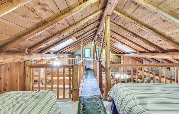 Authentic Log Cabin w/ Private Pond in Glidden