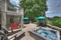 Lakefront w Private Dock Hot Tub Pontoon Rental Butler Bliss by AvantStay
