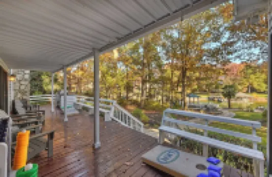 Lakefront Home Private Dock, Tiki Bar, Firepit Shore to Please by Avantstay