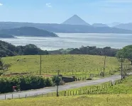 View of the Arenal volcano & lake