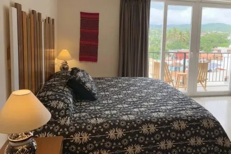 LIFE BUCERIAS 421 APT just one block on the beach in Golden zone