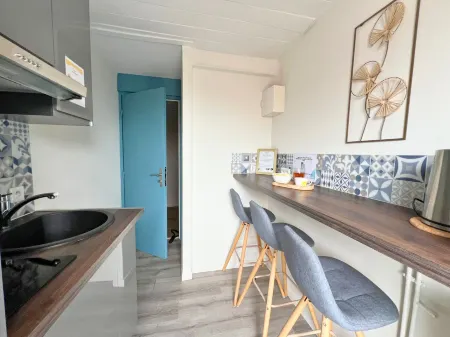 Le Nid Douillet - Chambre Privative au Centre de Bourbourg, Proche commodités et Gare Отели в г. Цюткерк