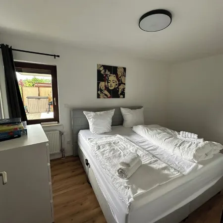 Quiet vacation apartment with whirlpool and barrel sauna