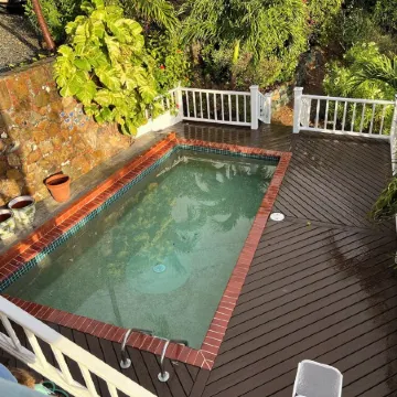 Blue Pearl Villa, St John Usvi-Ocean View, Private Pool, Backup Power, AC, Gated