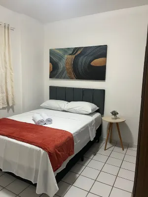 Beautiful and cozy flat. Complete and just 50 m from the beach Hotel in zona Quadra Esportiva da Praia de Barra de Jangada