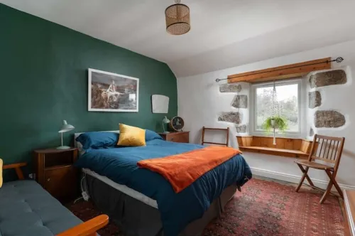 Traditional Cornish Cottage in the Countryside.