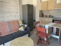 T1 Neuf Balcon 700 m de la mer Parking Wifi Draps